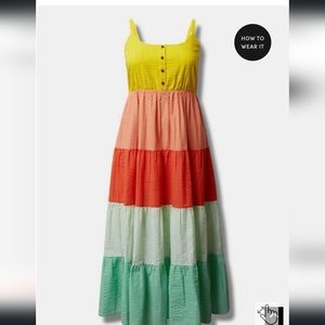 Torrid size 1 maxi dress